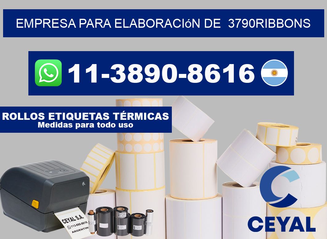 empresa para elaboración de  3790ribbons