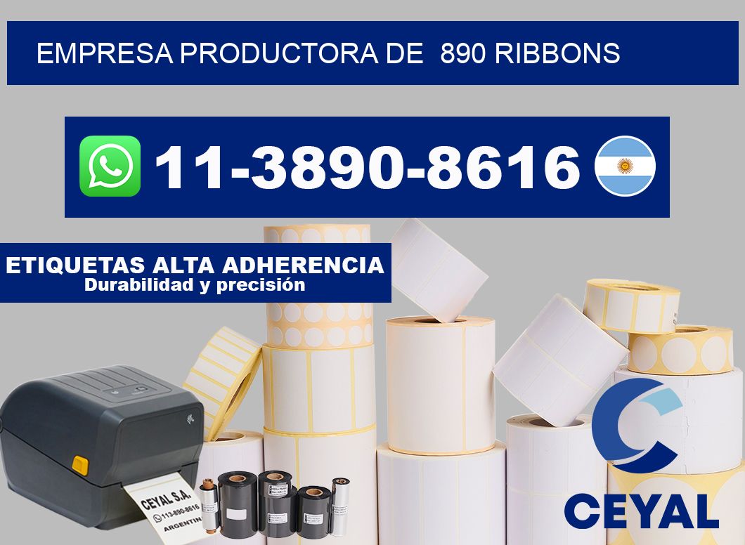 empresa productora de  890 ribbons