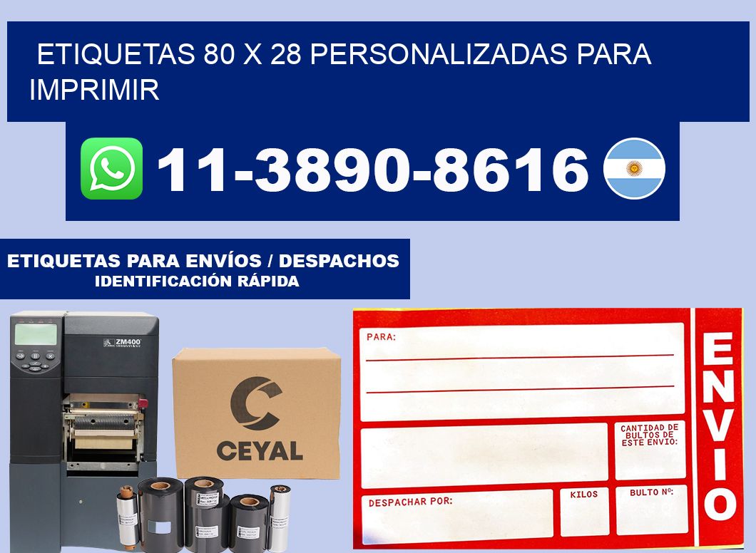 etiquetas 80 x 28 personalizadas para imprimir