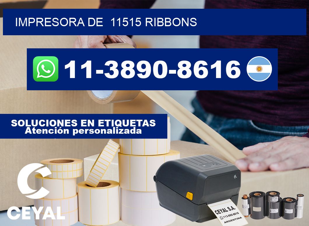 impresora de 11515 ribbons