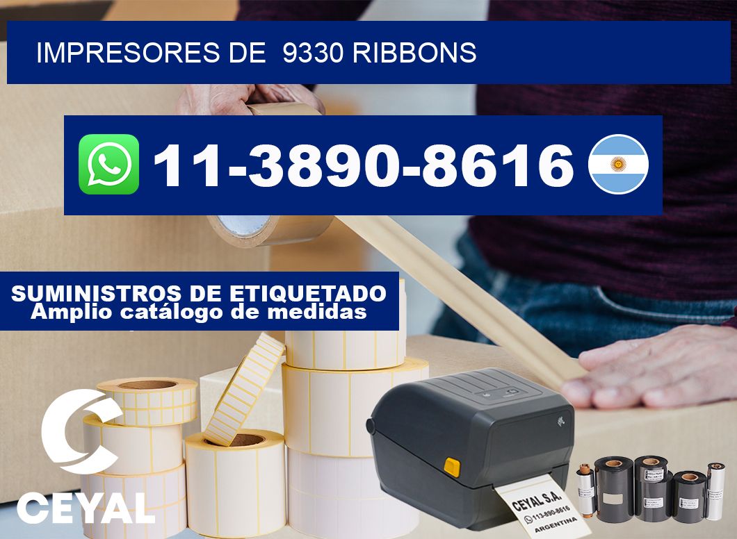impresores de  9330 ribbons