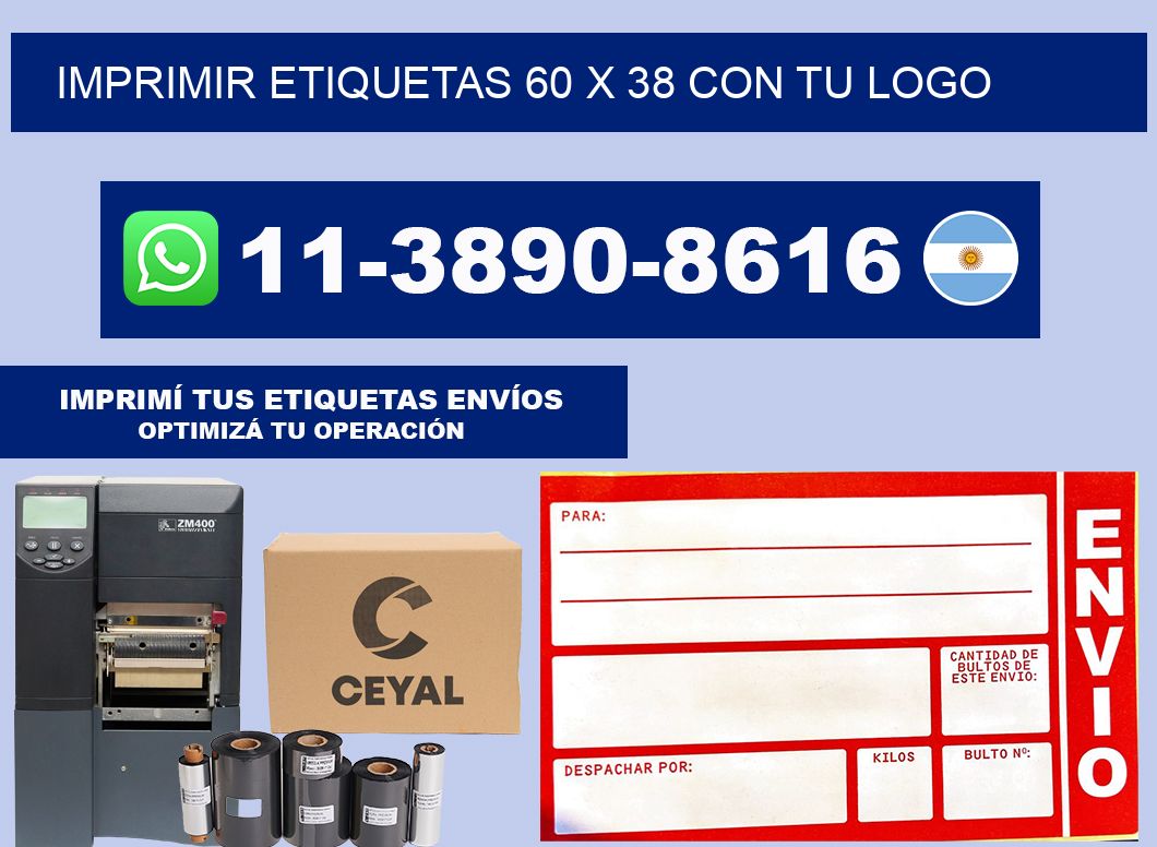 imprimir etiquetas 60 x 38 con tu logo