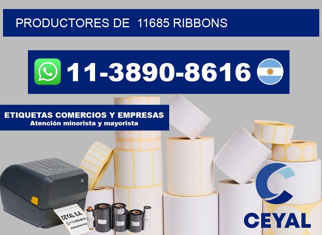 productores de  11685 ribbons