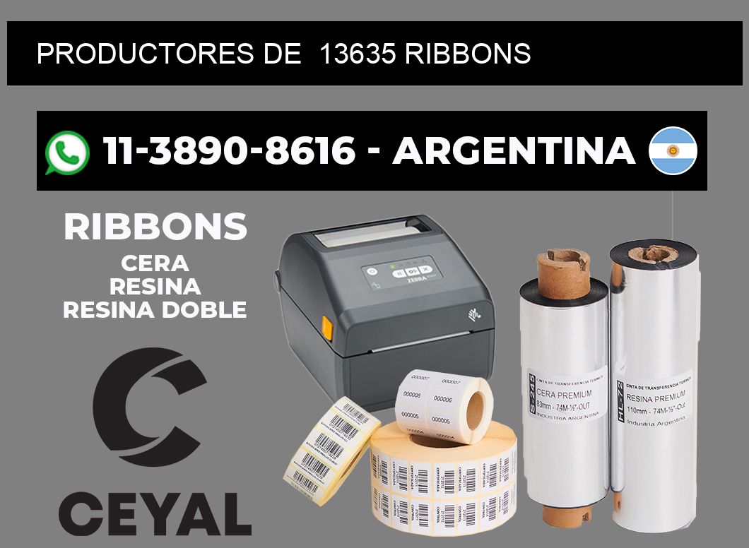 productores de  13635 ribbons