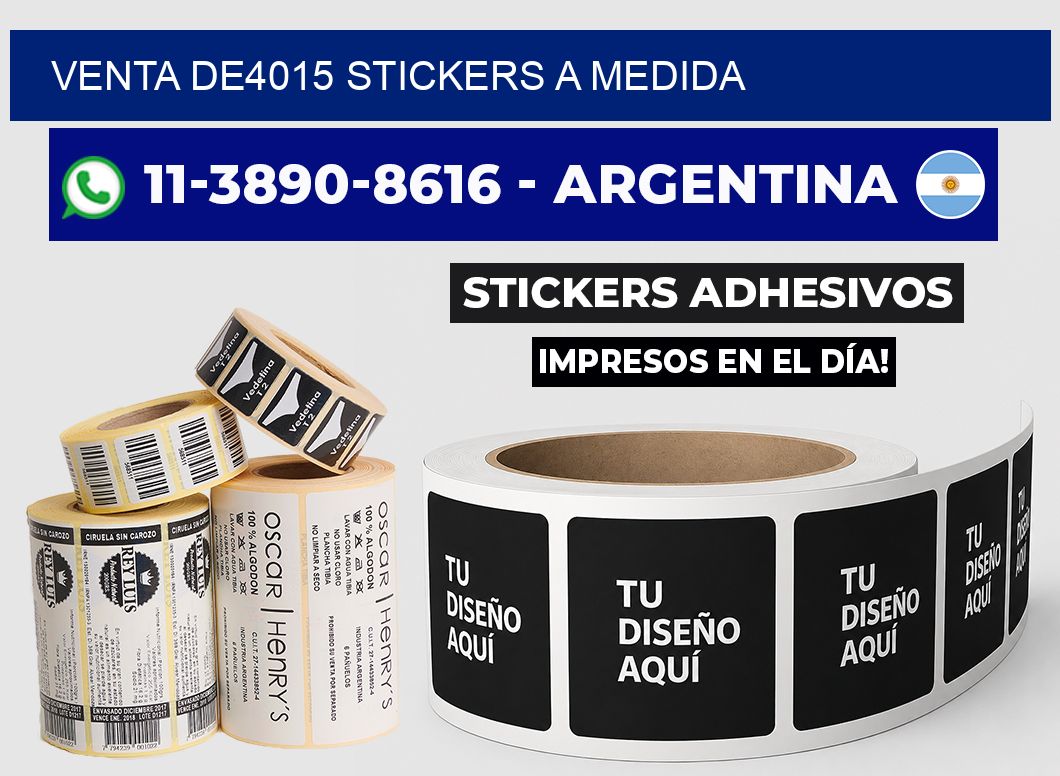 venta de4015 stickers a medida