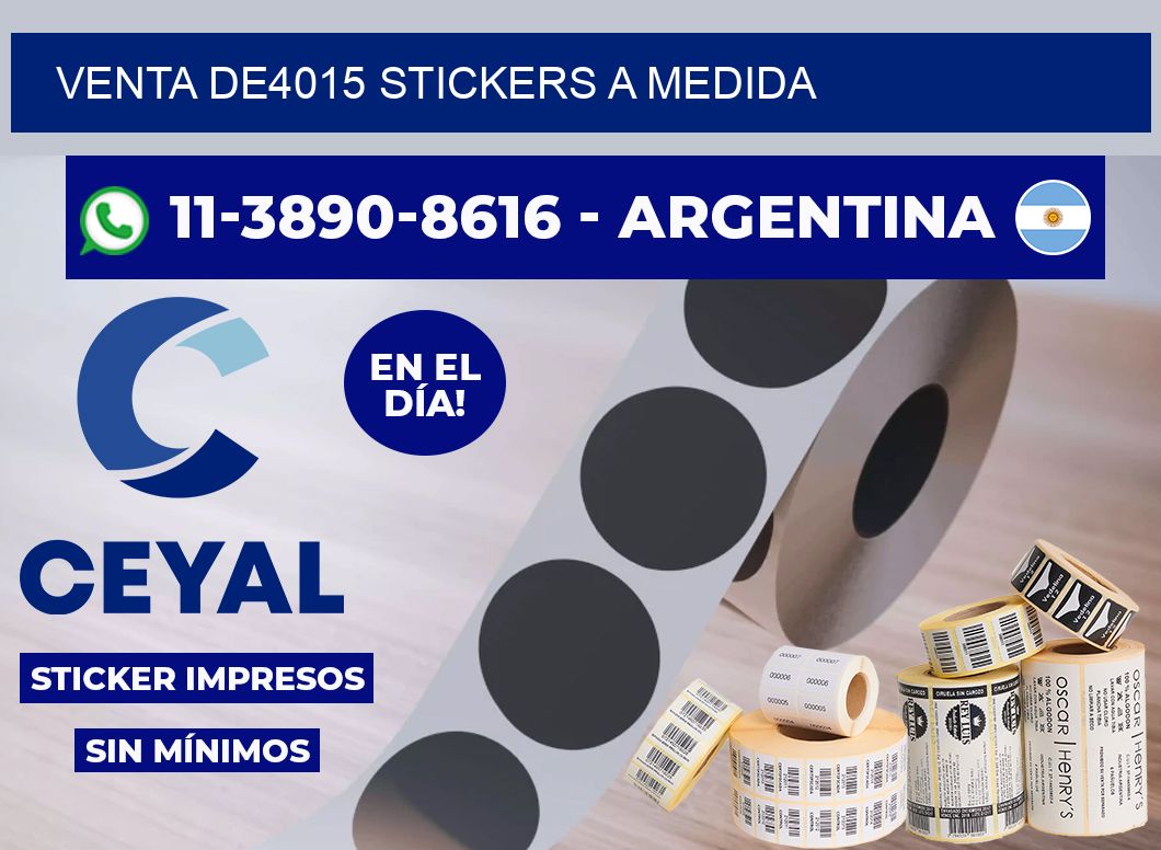 venta de4015 stickers a medida