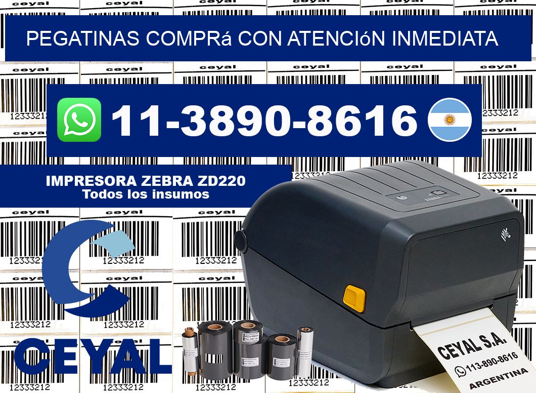 PEGATINAS Comprá con atención inmediata