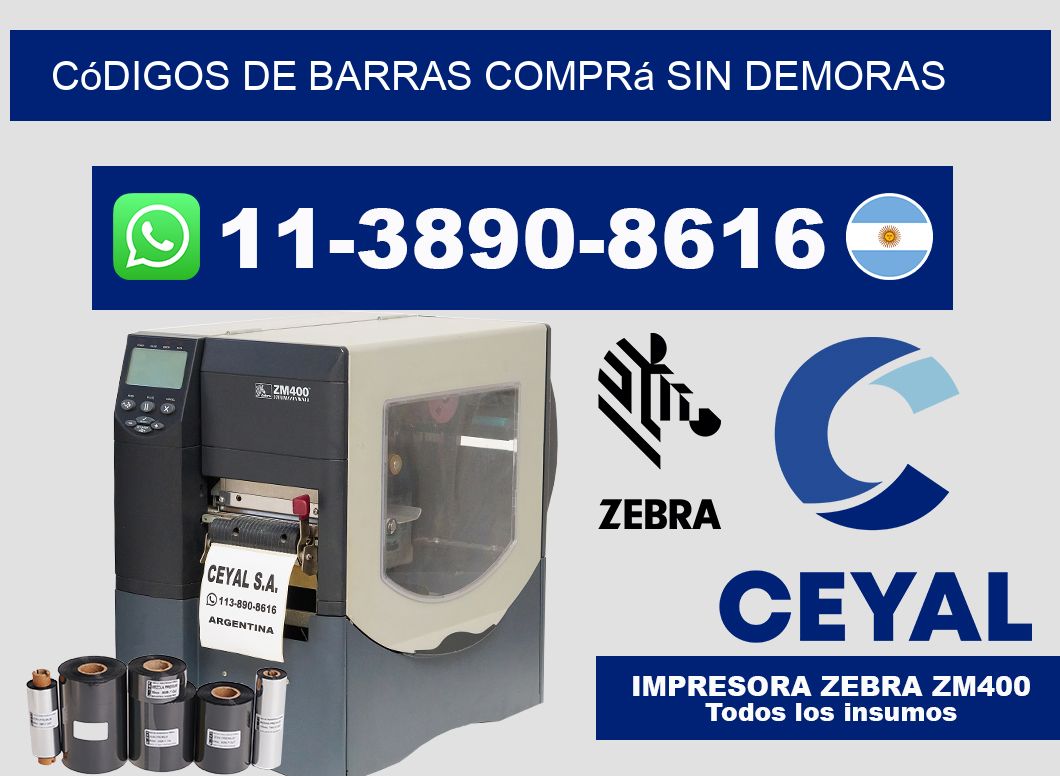 códigos de barras Comprá sin demoras