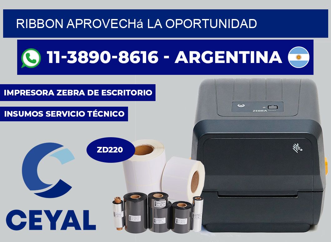 ribbon Aprovechá la oportunidad