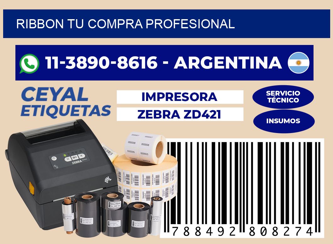 ribbon Tu compra profesional
