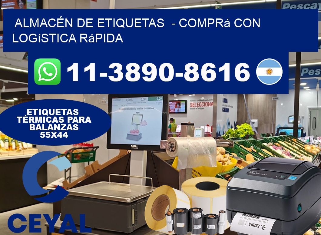 ALMACÉN DE ETIQUETAS  – Comprá con logística rápida