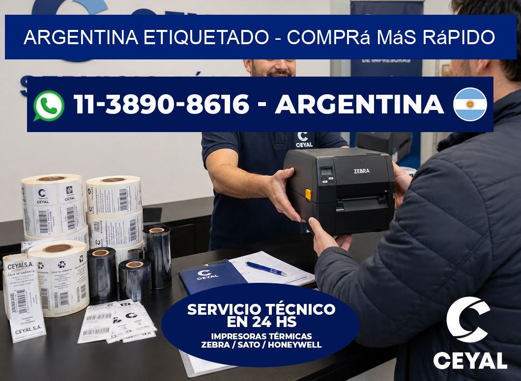 ARGENTINA ETIQUETADO - Comprá más rápido