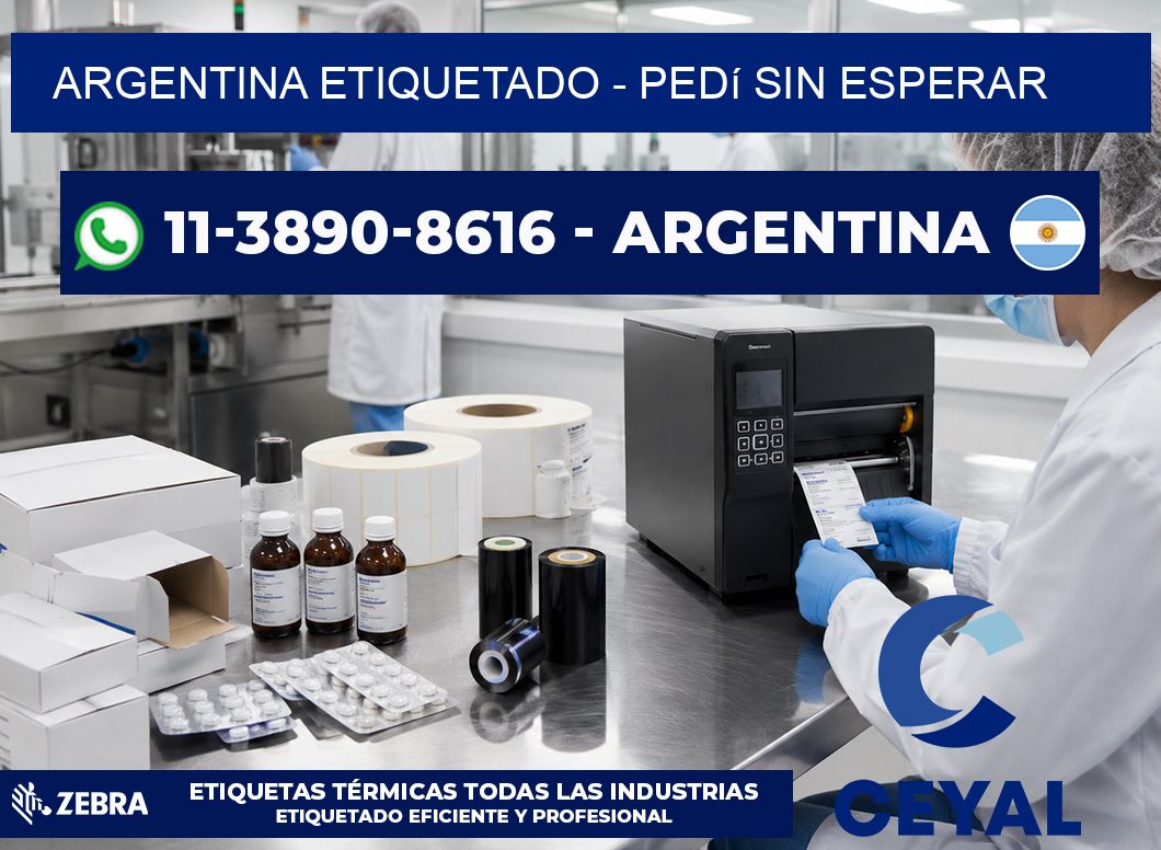 ARGENTINA ETIQUETADO - Pedí sin esperar