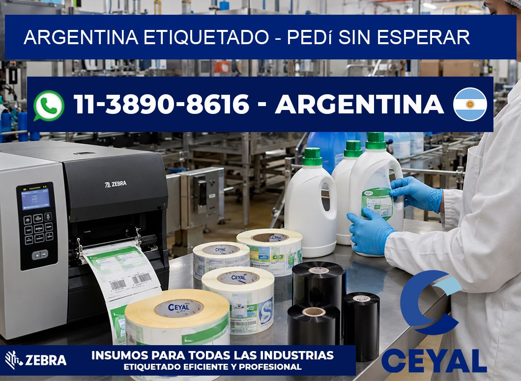 ARGENTINA ETIQUETADO - Pedí sin esperar