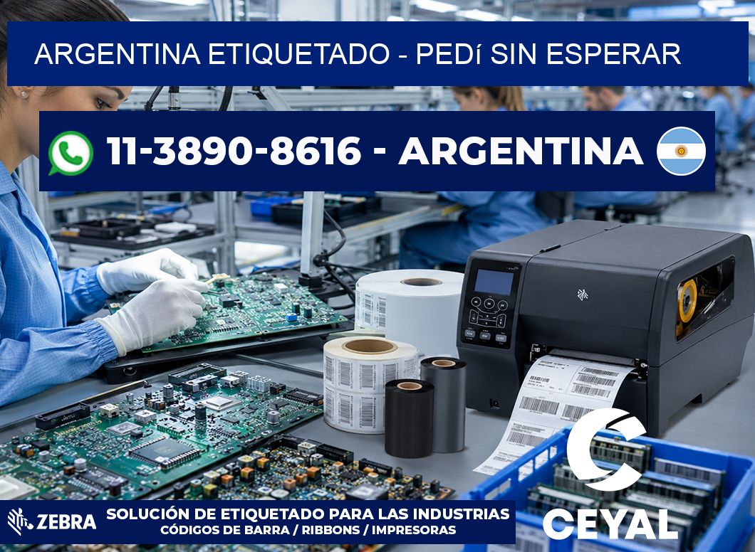 ARGENTINA ETIQUETADO - Pedí sin esperar