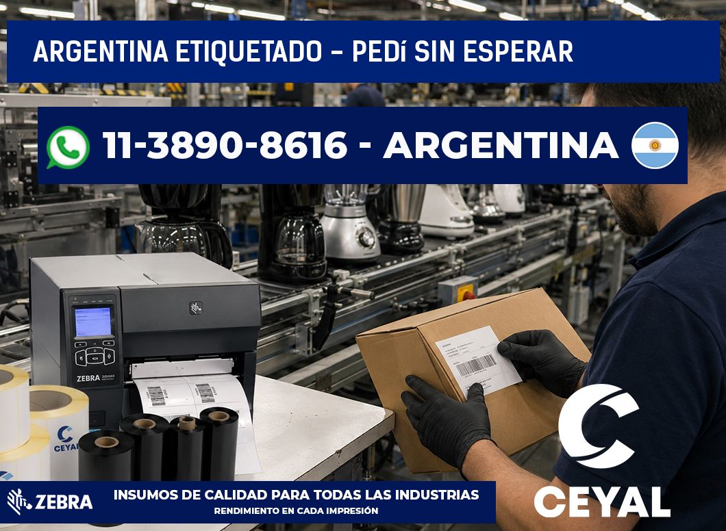 ARGENTINA ETIQUETADO - Pedí sin esperar