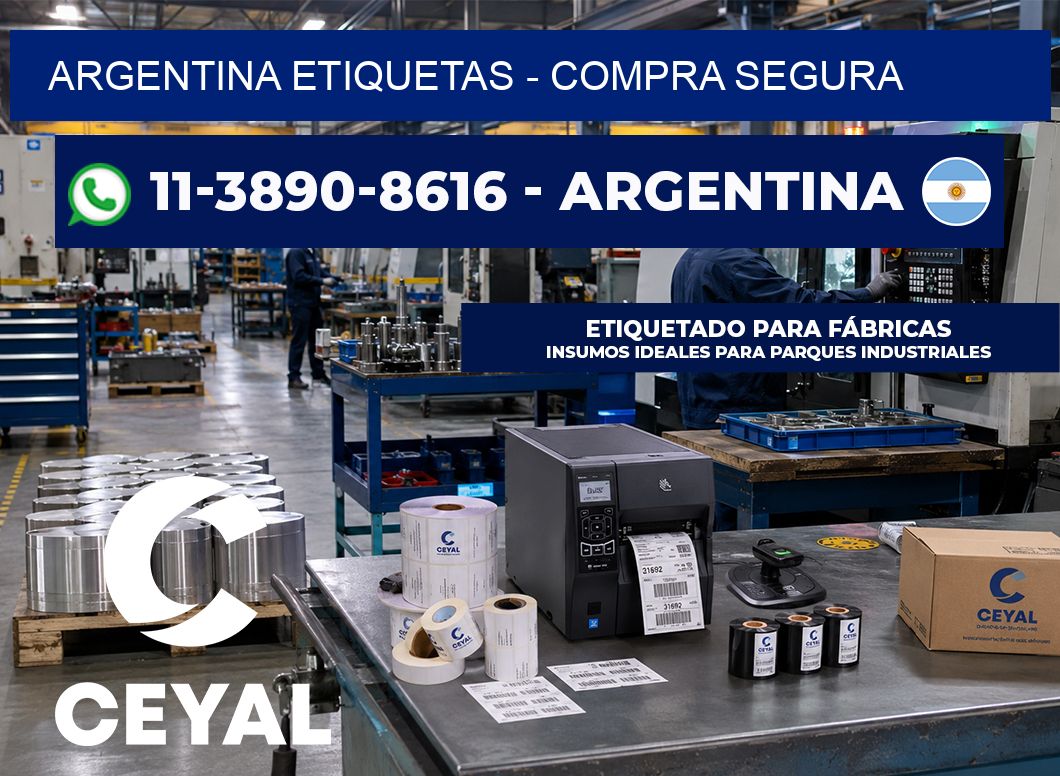 ARGENTINA ETIQUETAS - Compra segura