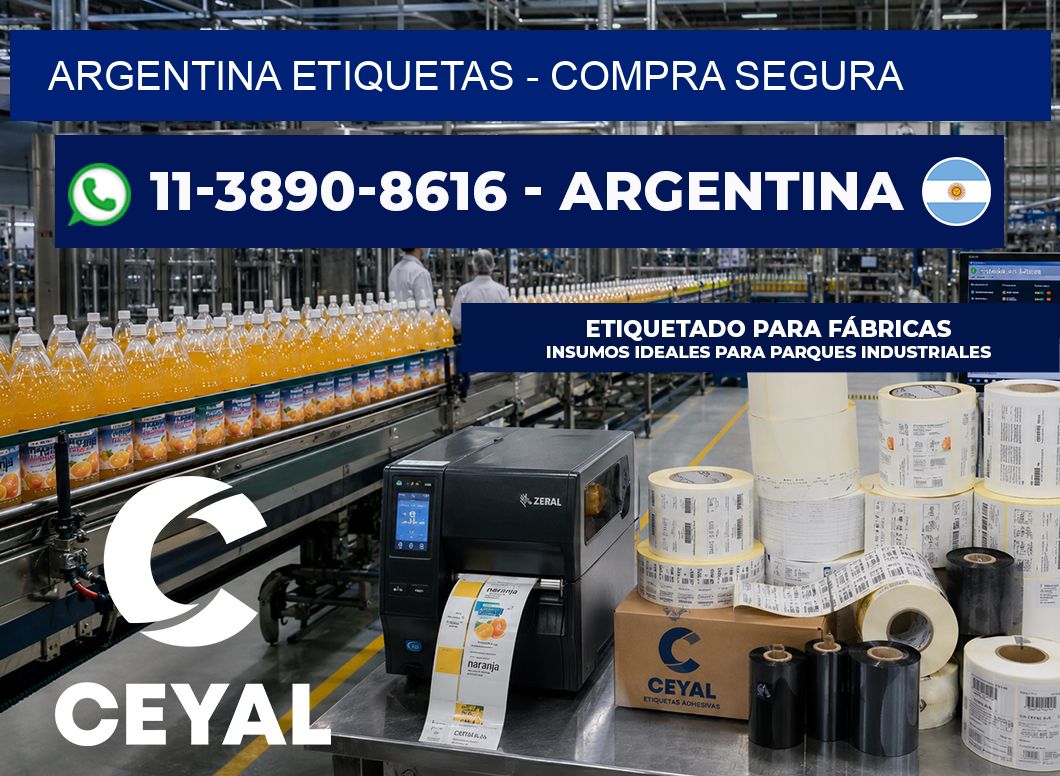 ARGENTINA ETIQUETAS - Compra segura