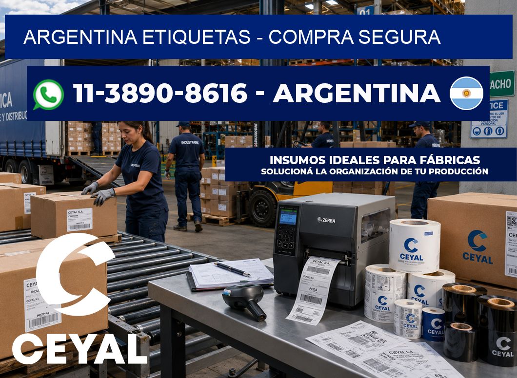 ARGENTINA ETIQUETAS - Compra segura