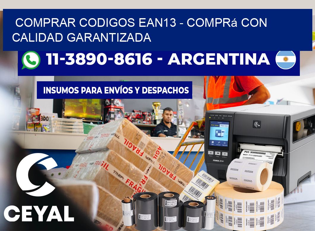 COMPRAR CODIGOS EAN13 – Comprá con calidad garantizada