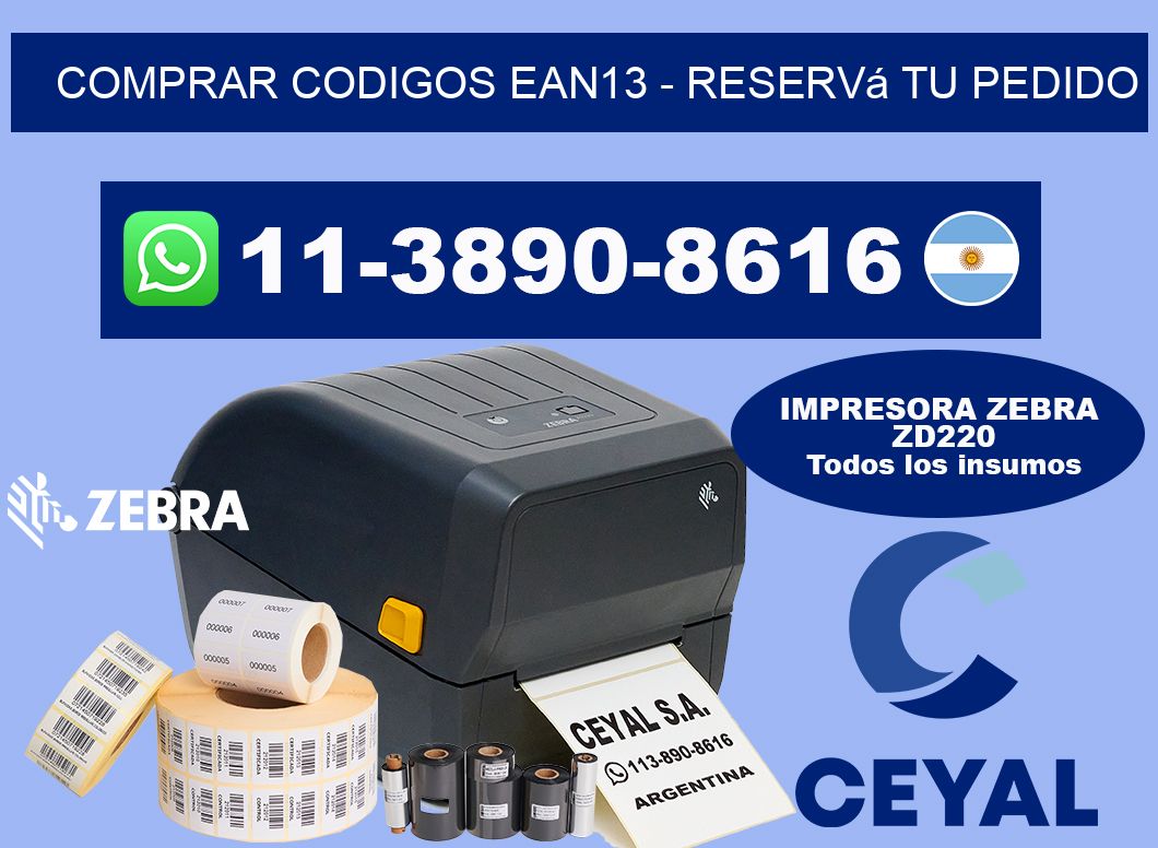 COMPRAR CODIGOS EAN13 - Reservá tu pedido
