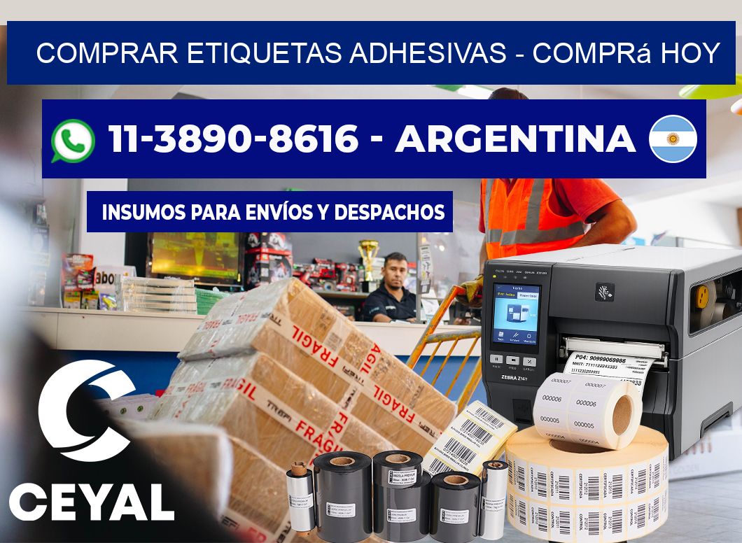 COMPRAR ETIQUETAS ADHESIVAS – Comprá hoy