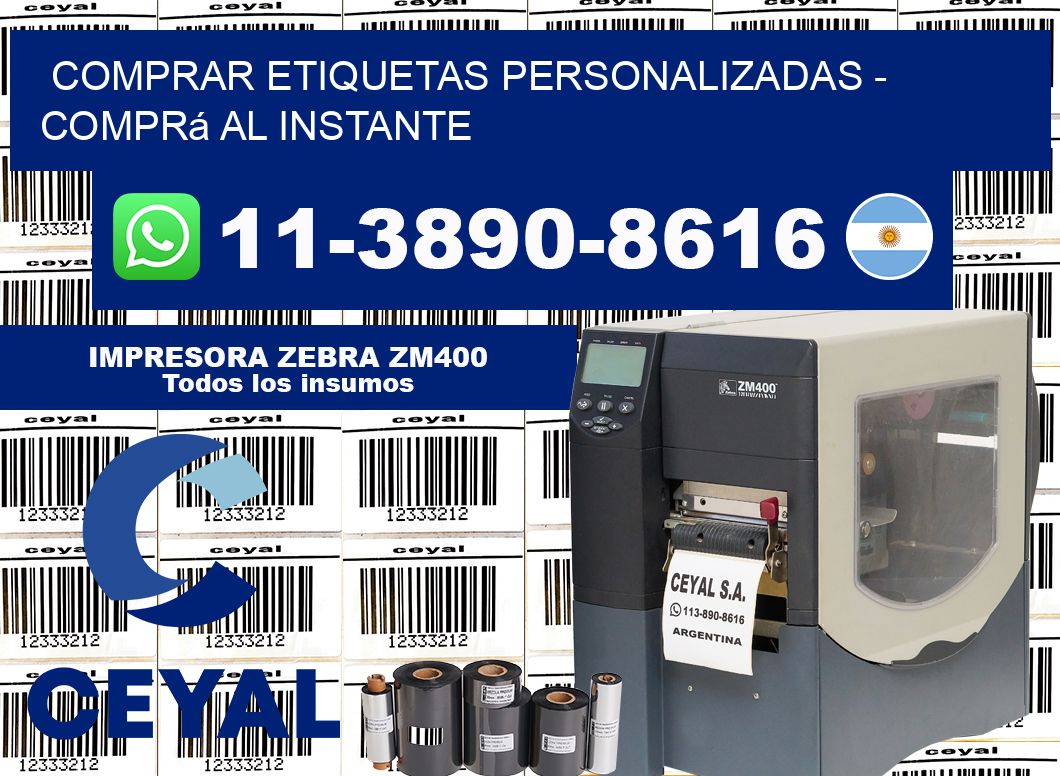 COMPRAR ETIQUETAS PERSONALIZADAS – Comprá al instante