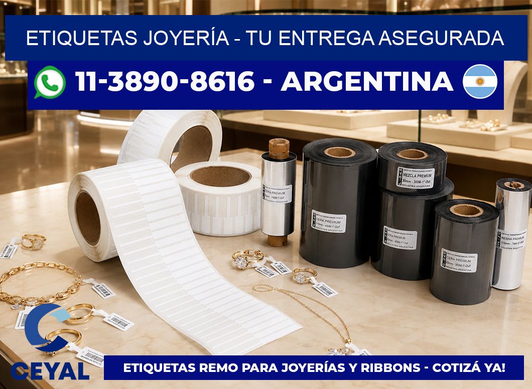 ETIQUETAS JOYERÍA – Tu entrega asegurada