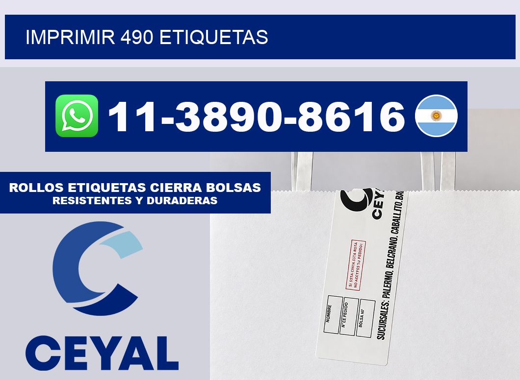 IMPRIMIR 490 ETIQUETAS