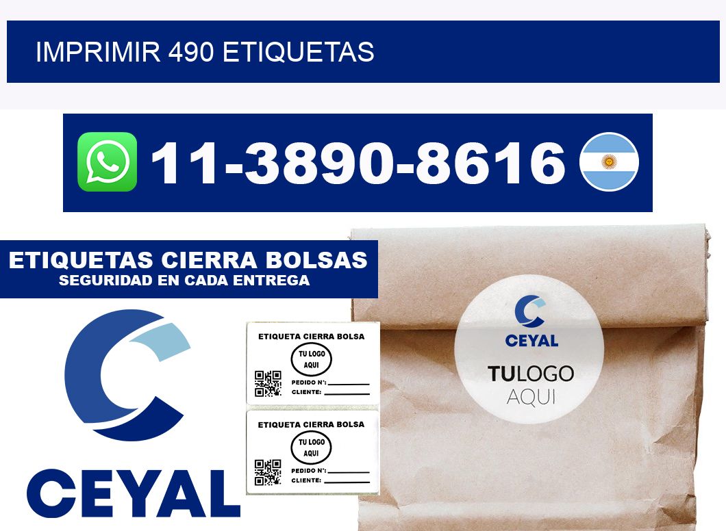 IMPRIMIR 490 ETIQUETAS