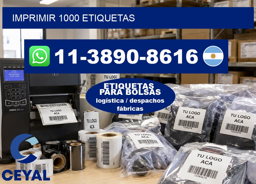 IMPRIMIR 1000 ETIQUETAS