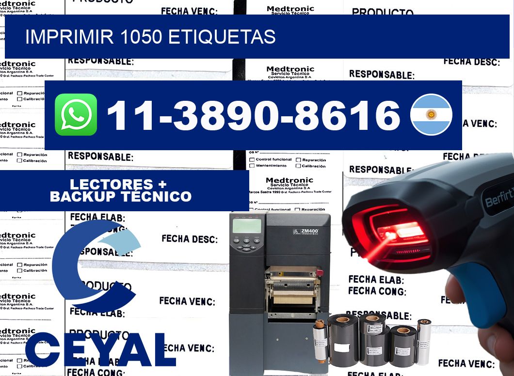 IMPRIMIR 1050 ETIQUETAS