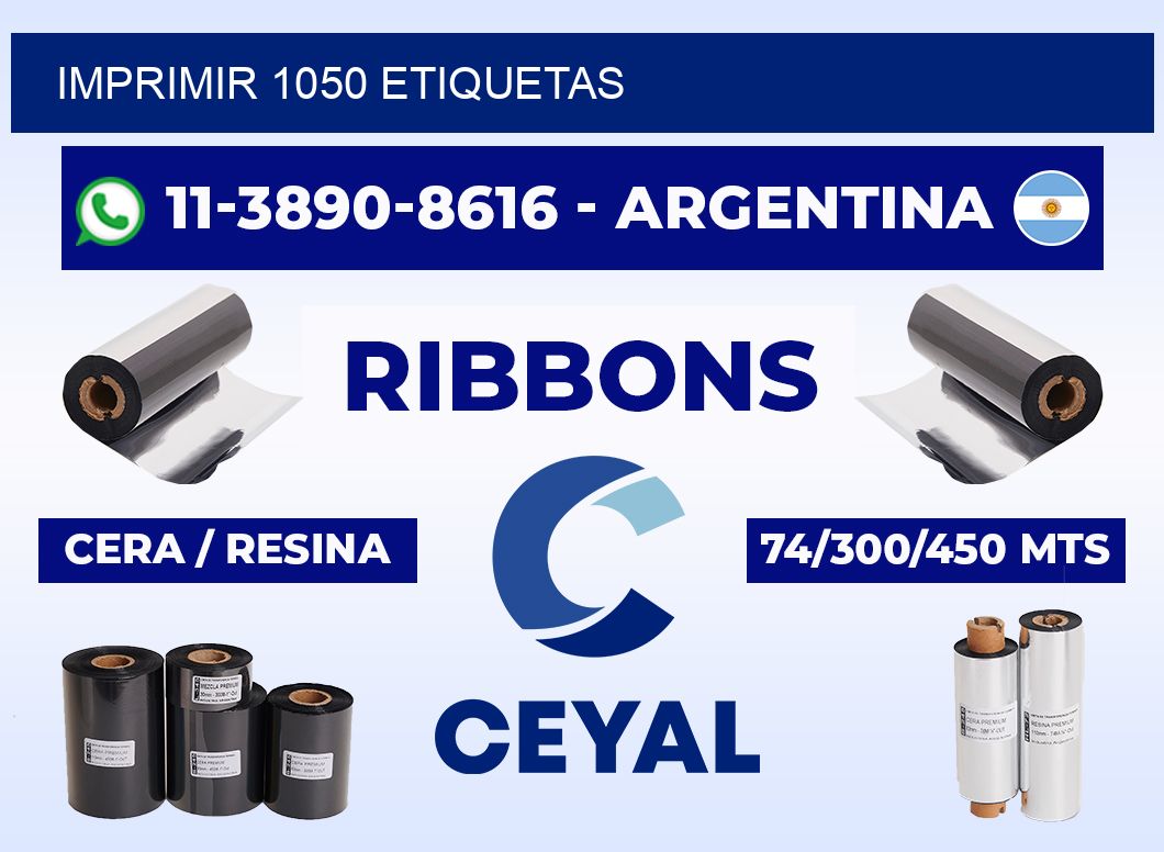 IMPRIMIR 1050 ETIQUETAS