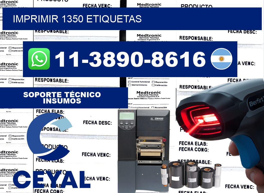 IMPRIMIR 1350 ETIQUETAS