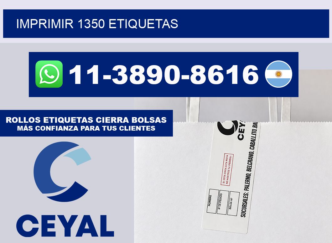 IMPRIMIR 1350 ETIQUETAS