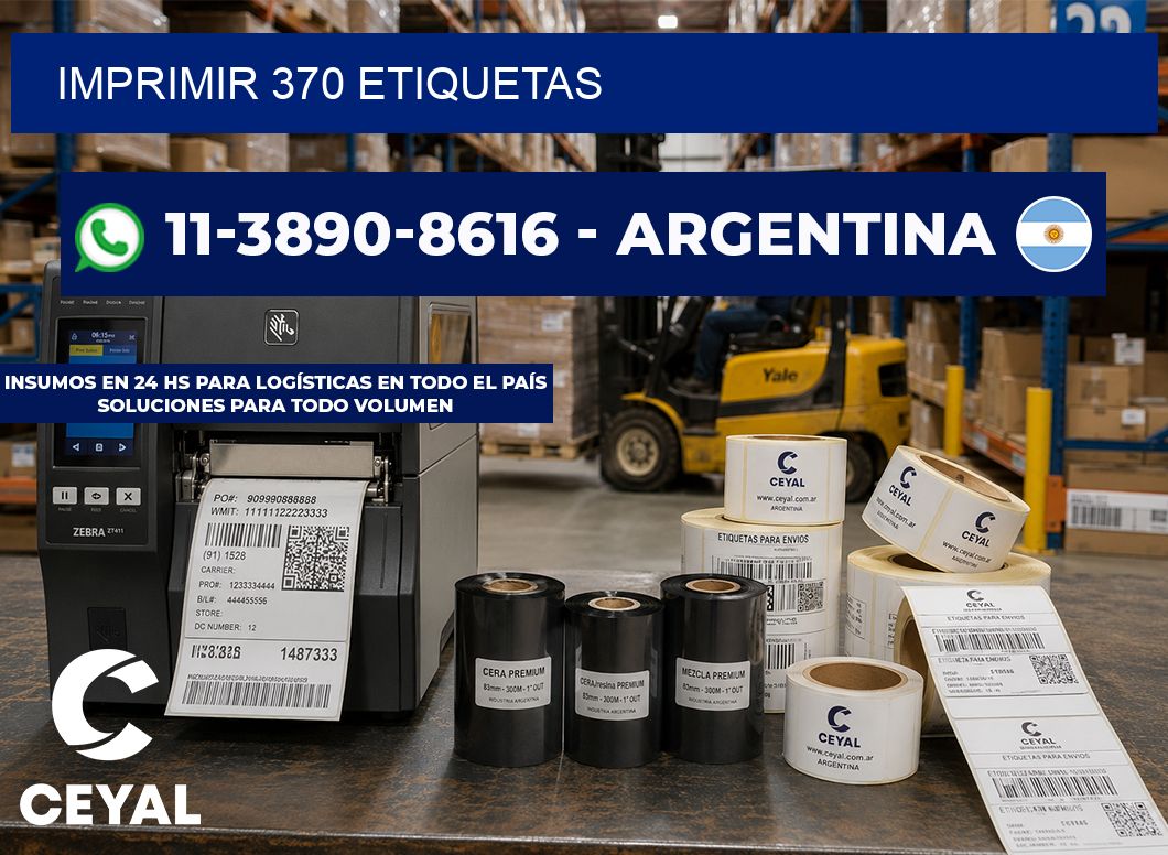 IMPRIMIR 370 ETIQUETAS