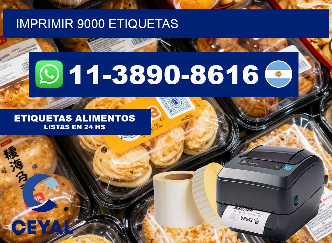 IMPRIMIR 9000 ETIQUETAS