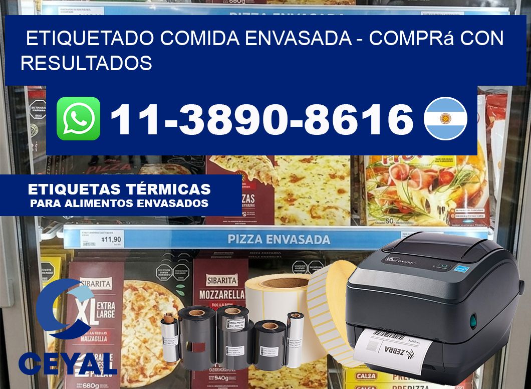 Etiquetado comida envasada - Comprá con resultados