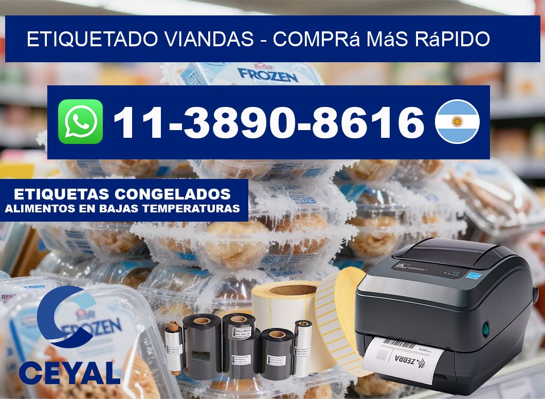 Etiquetado viandas - Comprá más rápido