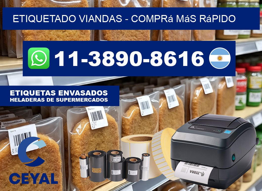 Etiquetado viandas - Comprá más rápido
