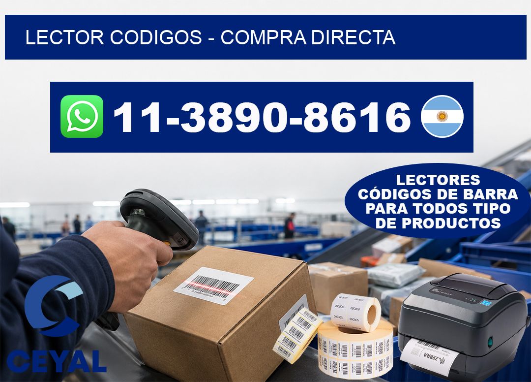 LECTOR CODIGOS - Compra directa
