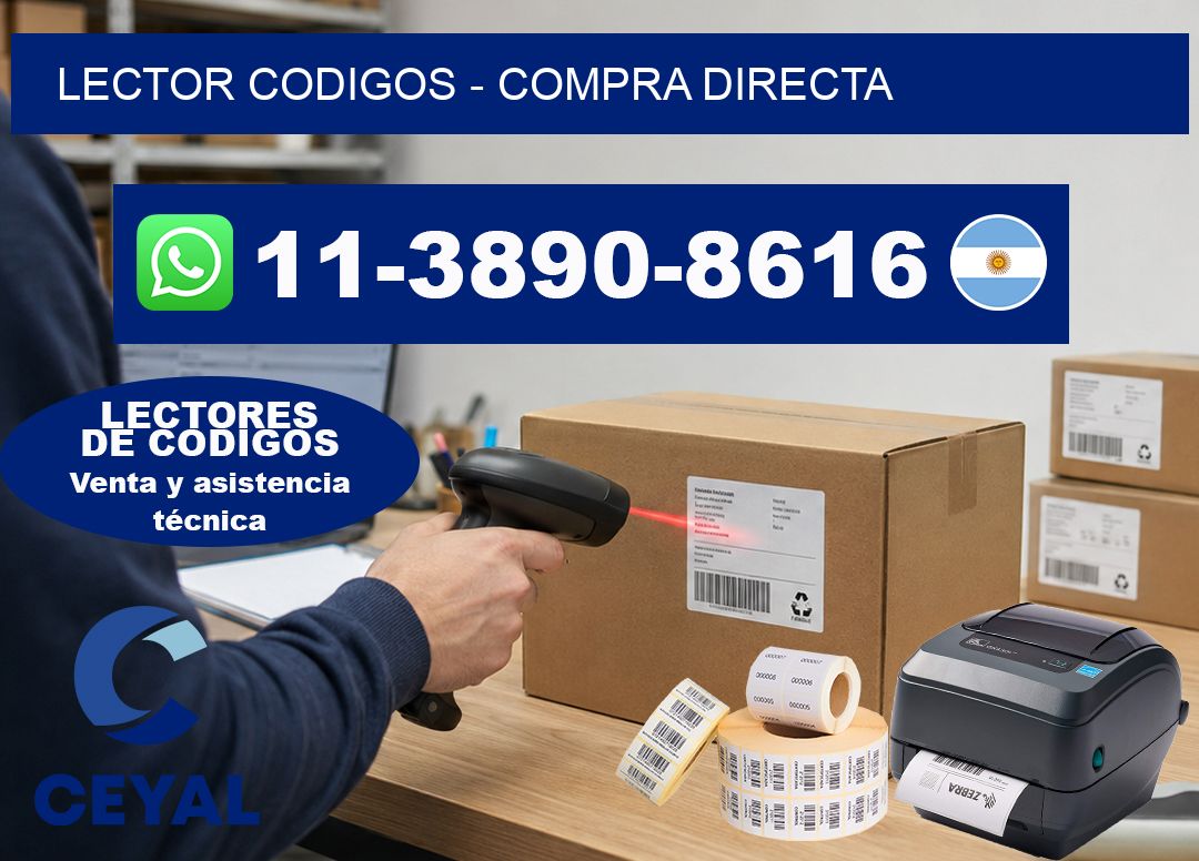 LECTOR CODIGOS - Compra directa