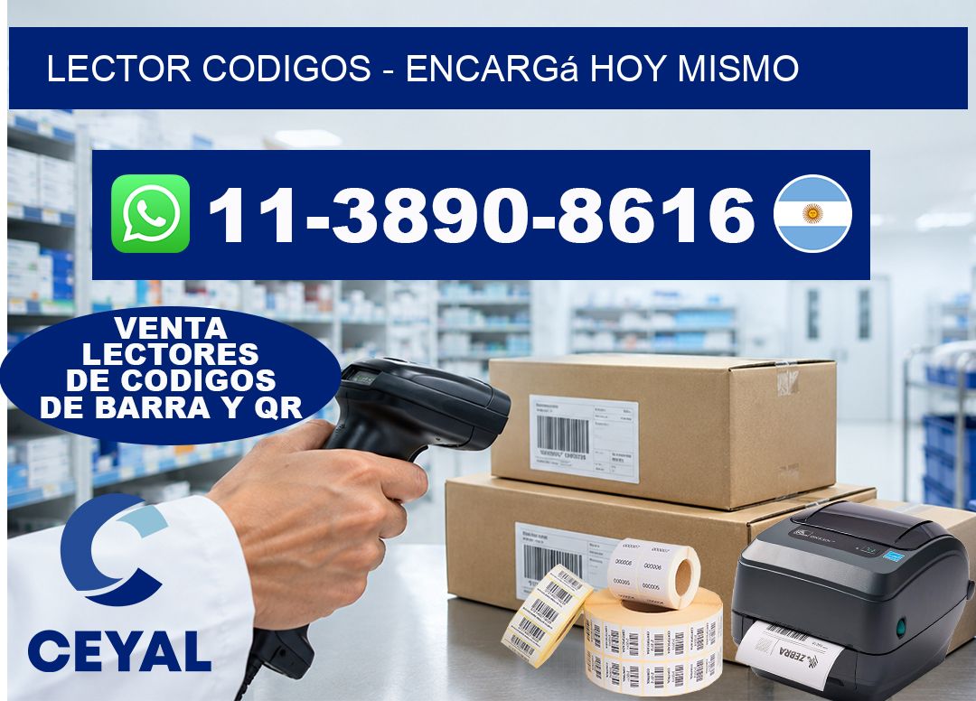 LECTOR CODIGOS - Encargá hoy mismo