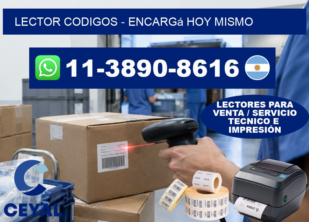 LECTOR CODIGOS - Encargá hoy mismo