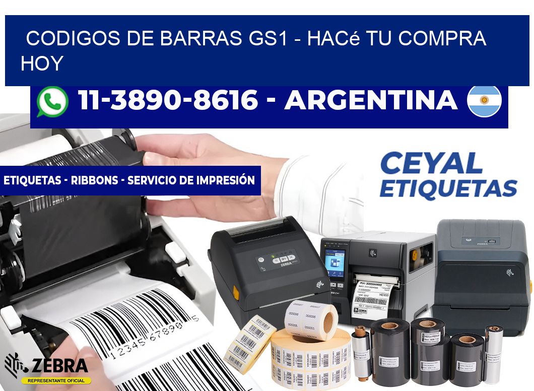 codigos de barras gs1 - Hacé tu compra hoy