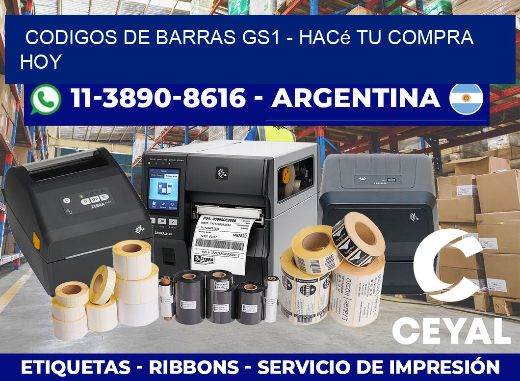codigos de barras gs1 - Hacé tu compra hoy