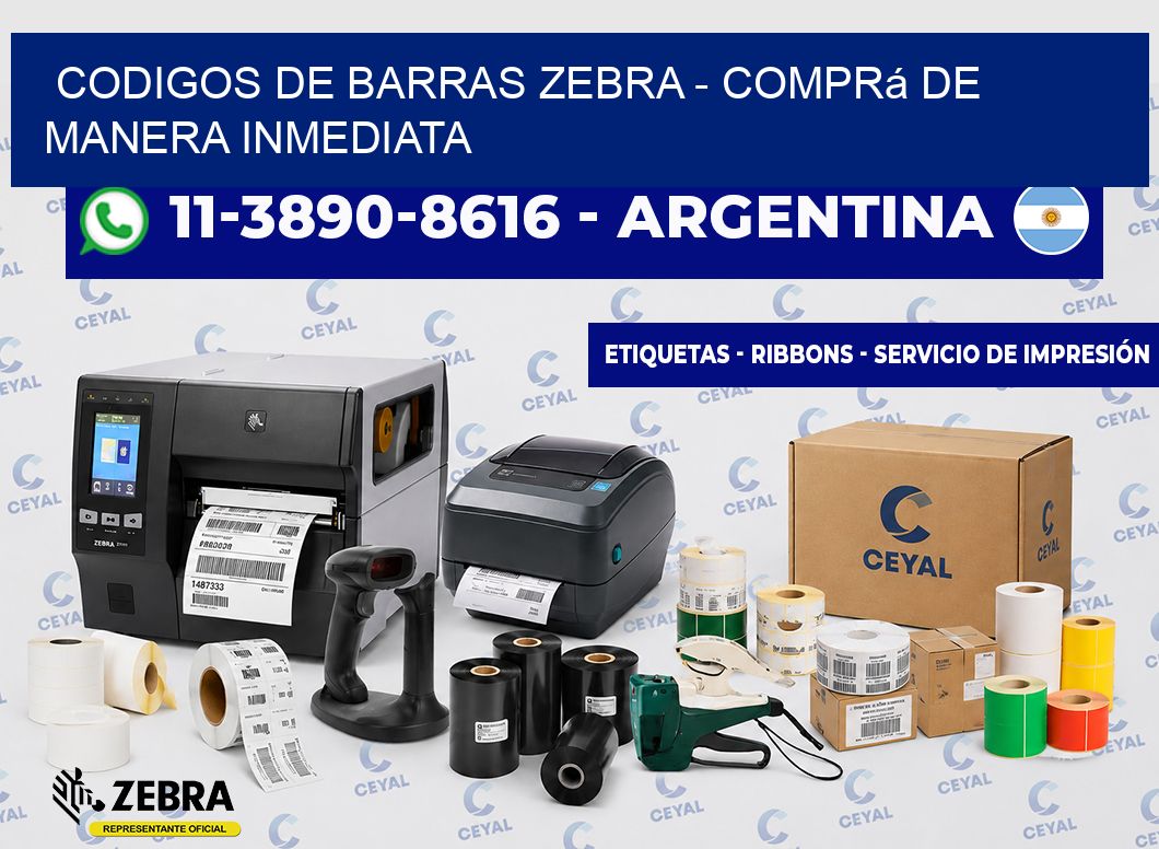 codigos de barras zebra – Comprá de manera inmediata
