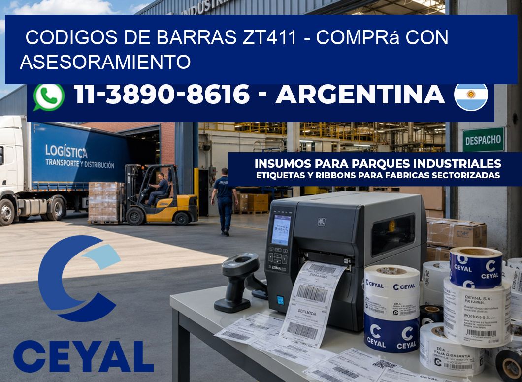 codigos de barras zt411 – Comprá con asesoramiento