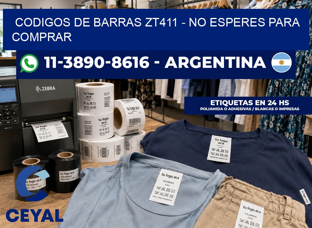 codigos de barras zt411 - No esperes para comprar