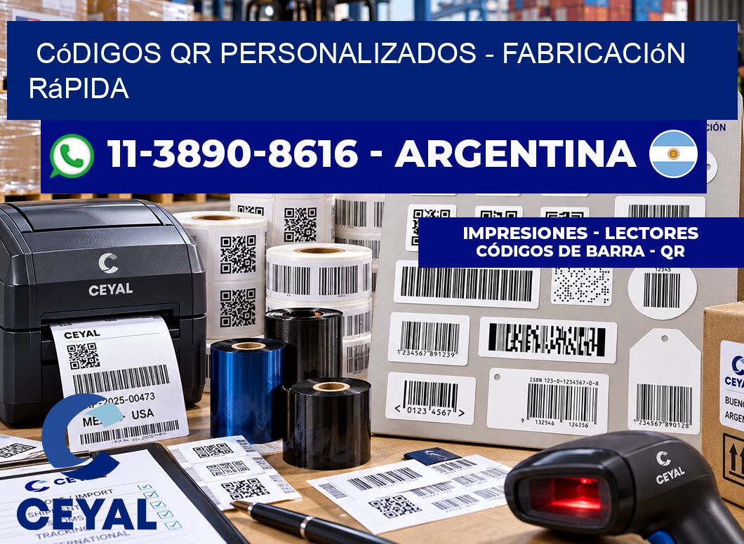 Códigos QR Personalizados – Fabricación rápida